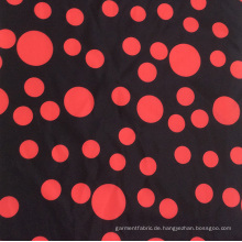 Polka Dots bedruckte Polyester Autume/Winter Kleidungsstück Webstoff